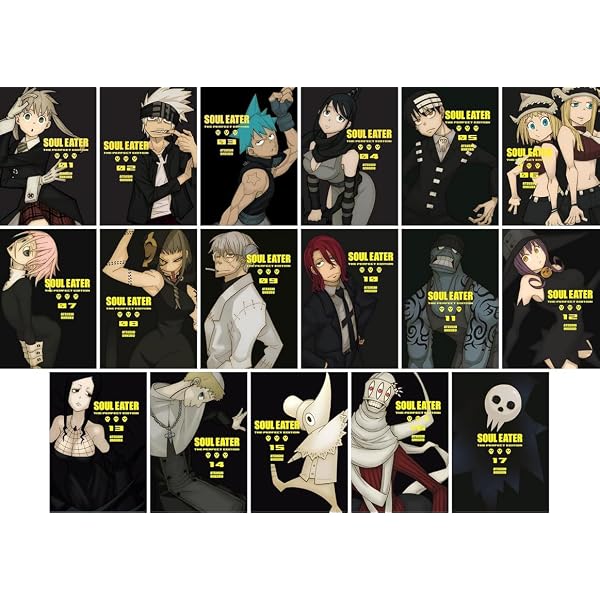 Soul Eater The Perfect Edition Manga Set Vol. 1-9 by Atsushi